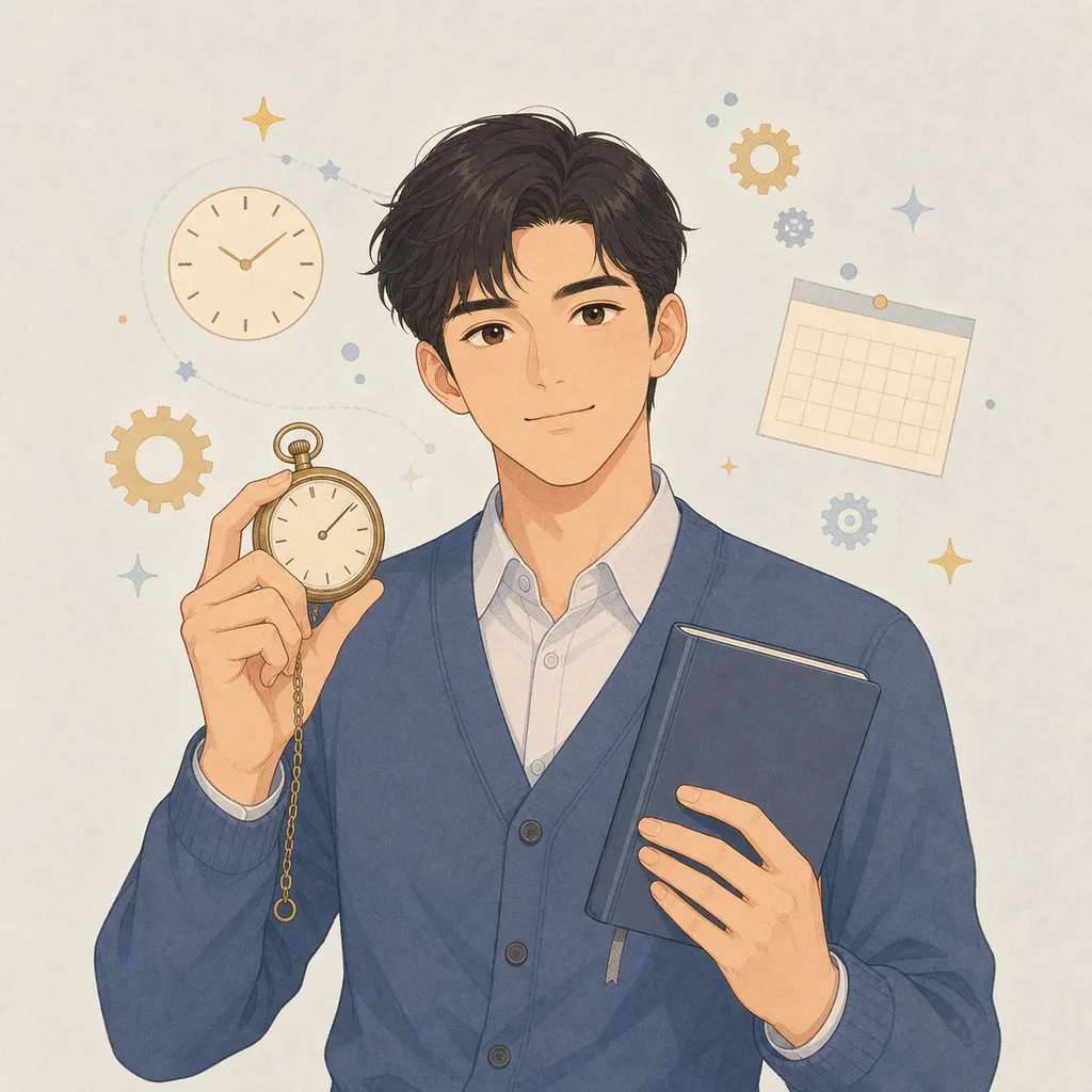 Routine Artisan character illustration